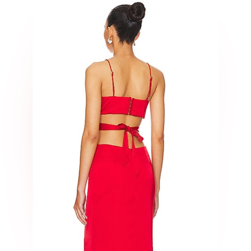 Elegant Red Women's Dress